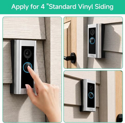 OLAIEK Vinyl Siding Mount for Ring Video Doorbell Pro/Pro 2/Wired in Saudi Arabia