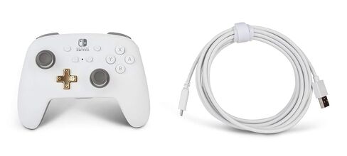 PowerA Enhanced Wireless Controller for Nintendo Switch - White in Kuwait