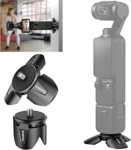 Ambitful UT02 Mini Tripod, 1/4-inch Screw Handheld and Desktop Type in Saudi Arabia