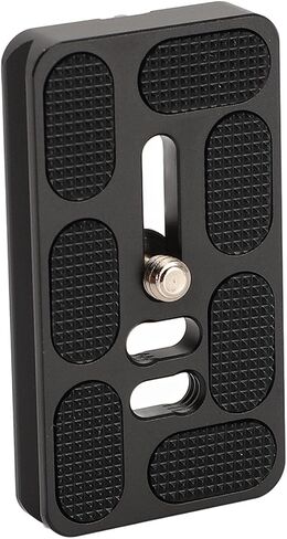 Storage Case Plate Aluminum Durable Camera Tripod Storage Case Plate for Professional Photography 1/4 Inch Wire in Kuwait