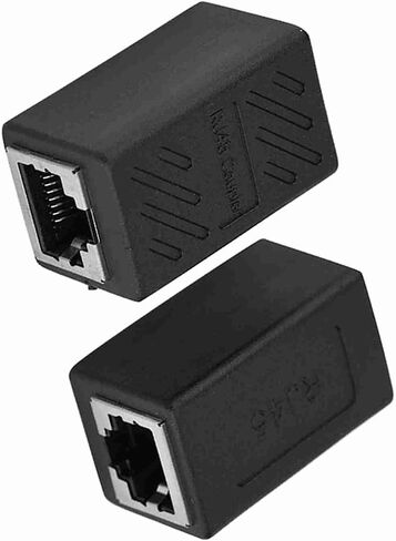 Aoresac 2PCS Ethernet LAN Network Connector Ethernet Network RJ45 Female to in Kuwait