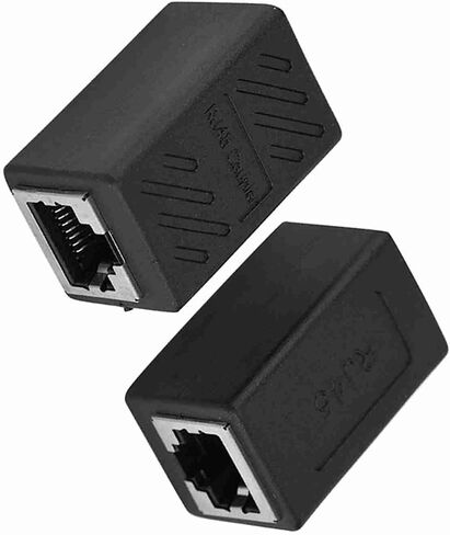 Aoresac 2PCS Ethernet LAN Network Connector Ethernet Network RJ45 Female to in Kuwait