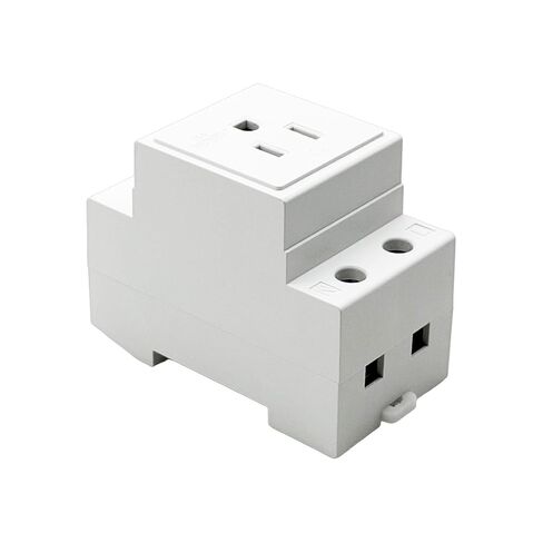 AC30 DIN Rail Socket, Rail Mount AC110-250V 15A Plug in Saudi Arabia