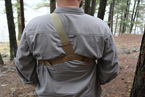 Kenai Chest Holster for a S&W N Frame, Right Hand, Mas/Grey-Coyote Tan in Kuwait
