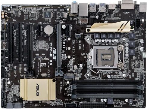 Asus Motherboard ATX - LGA1151 Socket - Z170 Z170-P D3 in Kuwait