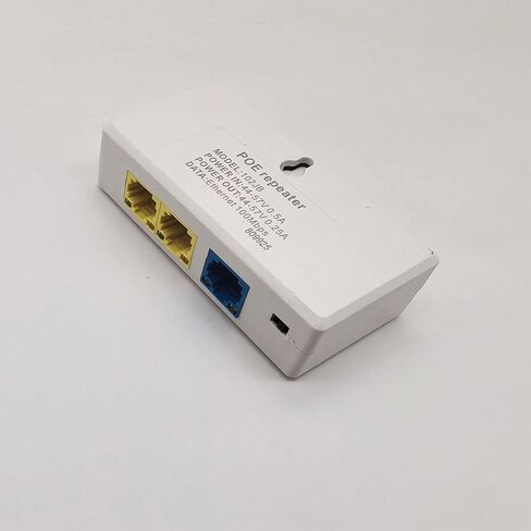 100Mbps PoEs Extender with LED Indicators for Plugs and Play Installation in Security Cameras and Up to 100m Networking Splitter in Kuwait