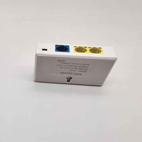 100Mbps PoEs Extender with LED Indicators for Plugs and Play Installation in Security Cameras and Up to 100m Networking Splitter in Kuwait