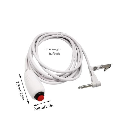 Nurse Call Pull Cord, Nurse Call System, 6.35mm Phone Plug Cable with Bed Sheet Clip for Station Universal Replacement Cord in Saudi Arabia