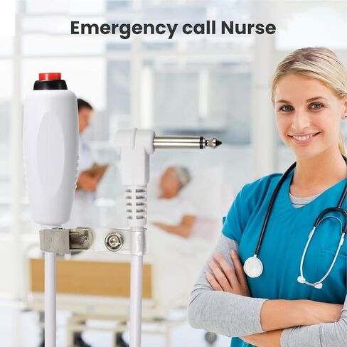 Nurse Call Pull Cord, Nurse Call System, 6.35mm Phone Plug Cable with Bed Sheet Clip for Station Universal Replacement Cord in Saudi Arabia