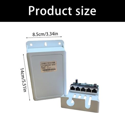 Power Over Ethernet Splitter Gigabit Speed 1 Input to 4 Outputs for Security Cameras Access Supporting 30W Power Over Ethernet Extender in Kuwait