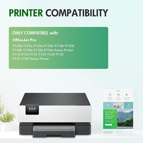 936 936XL 9125e Ink Cartridges Combo Pack for HP Printers 9120e 9730e 936e in Kuwait