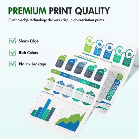 936 936XL 9125e Ink Cartridges Combo Pack for HP Printers 9120e 9730e 936e in Kuwait