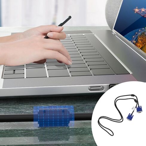2pcs Vga Cable for Lightweight Vga Connector for Laptop Monitor Projector Replacement Data Cord Transmission in Kuwait