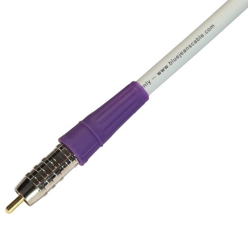 Blue Jeans Cable LC-2 Double-Shielded Low Capacitance Subwoofer Cable, 10 Foot, Black in Kuwait