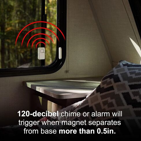 UltraPro Personal Security Window and Door Alarm, 5 Pack, Wireless Chime in Kuwait