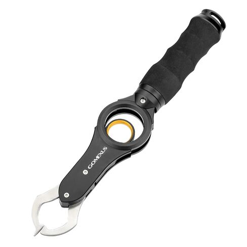 GOMEXUS Fish Lip Gripper with Scale,Max 40lbs Scale,for Safe Handling Fish,Easy Hook Removal-Ideal Fishing Gifts for Men in Kuwait