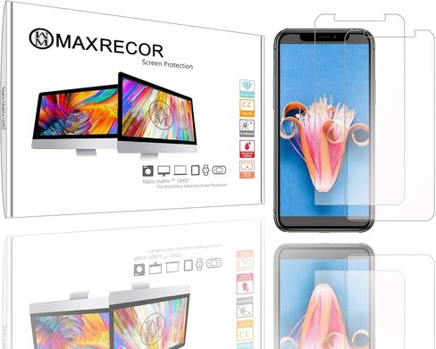 Screen Protector Designed for Nikon Coolpix S6500 S5200 Digital Camera - Maxrecor Nano Matrix Anti-Glare (Dual Pack Bundle) in Kuwait