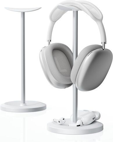 Headphone Stand, Desktop Headset Holder, White in Kuwait