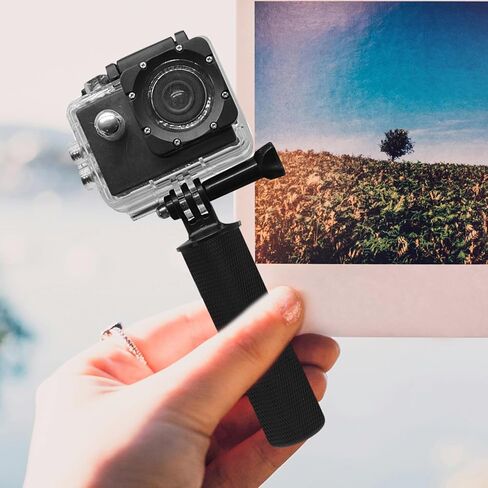 Digital Video Stabilizer Camera Handle Grip with Nonslip Aluminium Alloy Construction and Multiple Threaded Holes, Portable Design for Indoor and Outdoor Use in Saudi Arabia