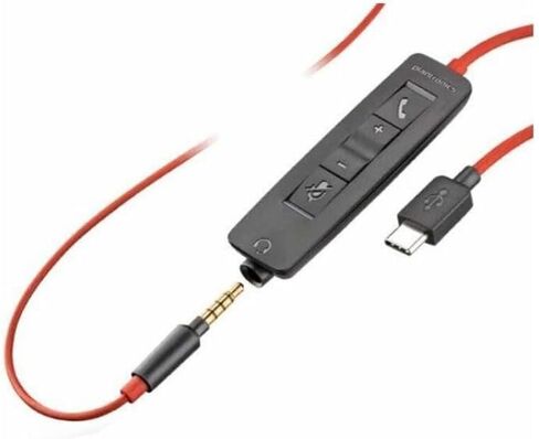 Plantronics 8M3X3AAABA Poly Blackwire 3210 Monaural Accs Usb-a Headset Taa-us in Kuwait