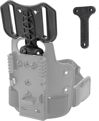 Drop Flex Adapter, Drop Leg Holster Mount, Quick Locking System Kit Adapter, Model 6004-DFA, Black in Kuwait