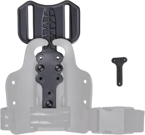 Drop Flex Adapter, Drop Leg Holster Mount, Quick Locking System Kit Adapter, Model 6004-DFA, Black in Kuwait