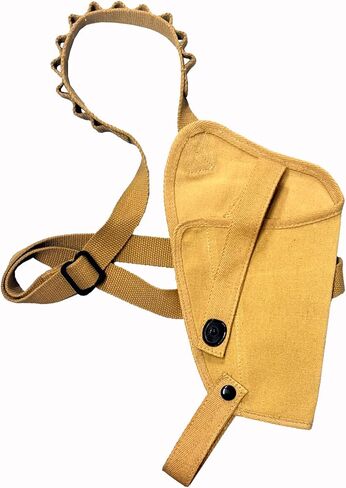 CALYX US M3 Victory Revolver Canvas Shoulder Holster with 12 Shell Loops Right Hand Orientation (Khaki) in Kuwait