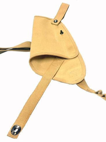 CALYX US M3 Victory Revolver Canvas Shoulder Holster with 12 Shell Loops Right Hand Orientation (Khaki) in Kuwait