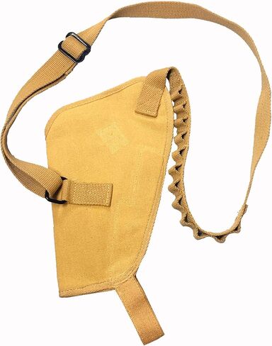 CALYX US M3 Victory Revolver Canvas Shoulder Holster with 12 Shell Loops Right Hand Orientation (Khaki) in Kuwait