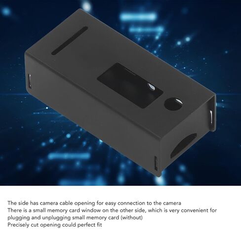 MMDVM Hotspot Shell Aluminum Alloy Protective Case with Precise Cutouts for Zero W Board, HD Interface Access, LED Status Window, Camera Cable Opening in Saudi Arabia