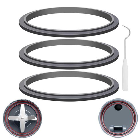 3Pcs Gaskets Rubber Seal Ring Replacement for Nutribullet 600W 900W Blender in Saudi Arabia
