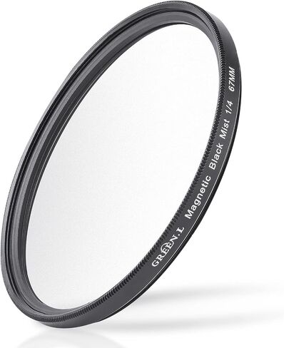 GREEN.L 62mm Black Diffusion Filter 1/4, MRC Coated HD Optical Glass for Camera in Kuwait