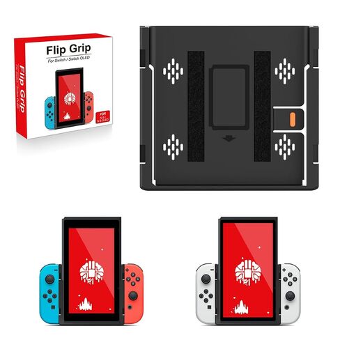 Portrait Mode Flip Grip Compatible with Nintendo Switch OLED – Vertical Orientation Handheld Accessory, Works with Joy-Con Grips Stand in Kuwait