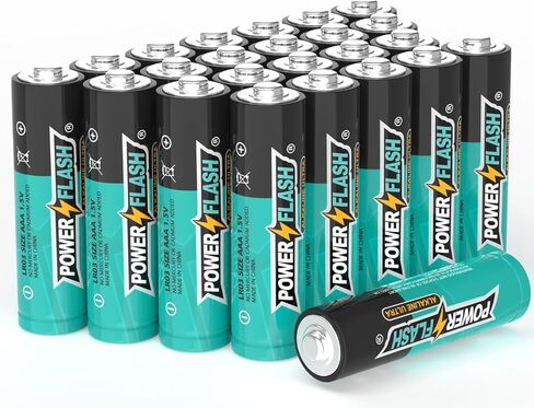 AAA Batteries 24 Pack (with new Life Date) Long Lasting Triple Batteries, 1.5V Batteries, Shelf Life of 10 Years, Leak Proof, Release Natural Discharge AAA Batteries in Kuwait