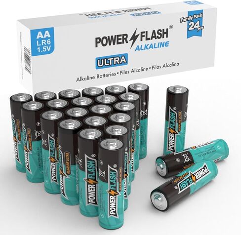 AAA Batteries 24 Pack (with new Life Date) Long Lasting Triple Batteries, 1.5V Batteries, Shelf Life of 10 Years, Leak Proof, Release Natural Discharge AAA Batteries in Kuwait