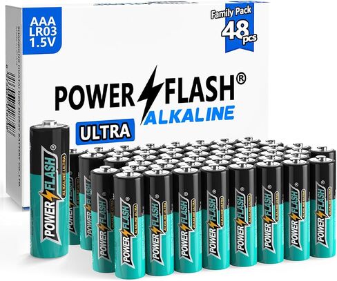 AAA Batteries 24 Pack (with new Life Date) Long Lasting Triple Batteries, 1.5V Batteries, Shelf Life of 10 Years, Leak Proof, Release Natural Discharge AAA Batteries in Kuwait