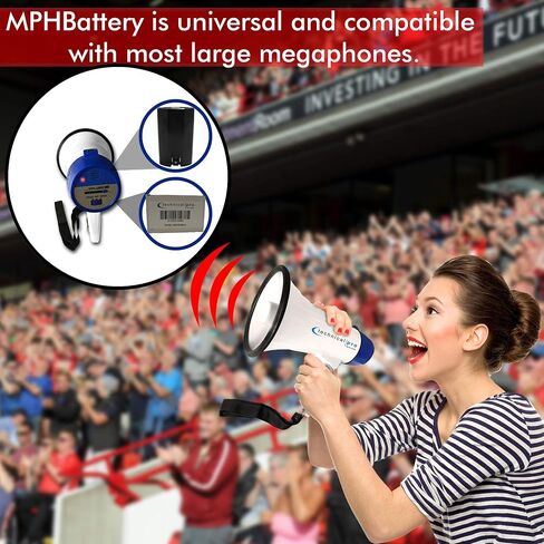 Technical Pro (Pack of 2 Rechargeable Megaphone Battery in Kuwait