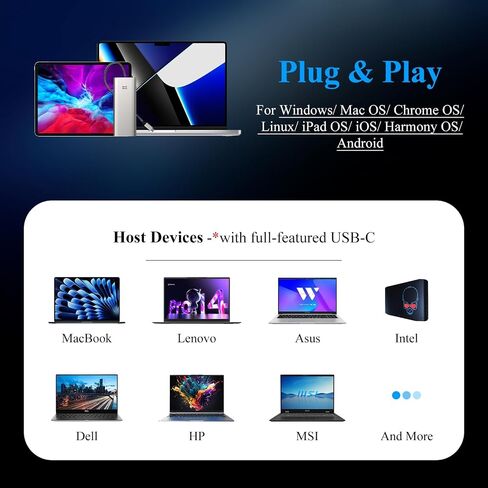 USB C Docking Station Dual Monitor Adapter for Dell HP, Laptop Docking Station 3 Monitors Quad Display USB C Hub Dongle to 4K HDMI+DP,2 USB2.0,100W PD,2.5G Ethernet,12 in 1Dock for Lenovo,Surface in Kuwait