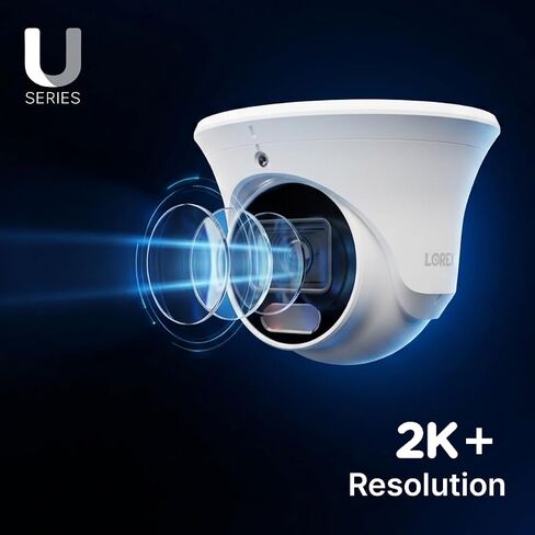 Lorex Connect (New App) | U-Series | 8Ch 4K NVR System | 5 Dome 2K+ Cameras in Kuwait