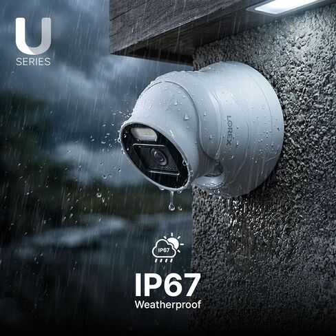 Lorex Connect (New App) | U-Series | 8Ch 4K NVR System | 5 Dome 2K+ Cameras in Kuwait