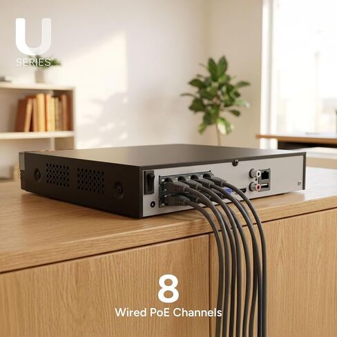 Lorex Connect (New App) | U-Series | 8Ch 4K NVR System | 5 Dome 2K+ Cameras in Kuwait