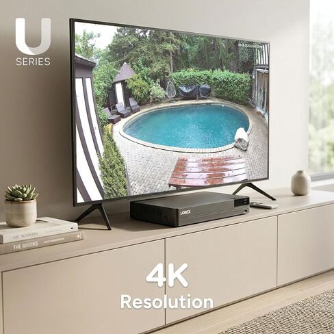 Lorex Connect (New App) | U-Series | 8Ch 4K NVR System | 5 Dome 2K+ Cameras in Kuwait