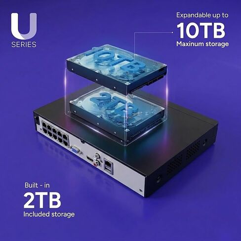 Lorex Connect (New App) | U-Series | 8Ch 4K NVR System | 5 Dome 2K+ Cameras in Kuwait