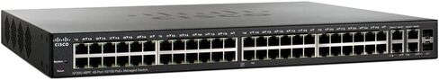 Cisco SF300-48PP-K9 48-port 10/100 PoE+ Managed Switch with Gig Uplinks in Kuwait