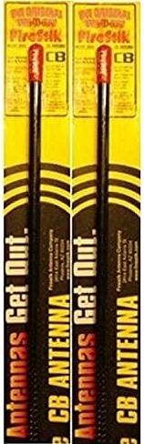 FireStik LOT of 2 KW3-B 3' 5/8 Wave 300 Watts CB Radio Antenna (Black) in Saudi Arabia