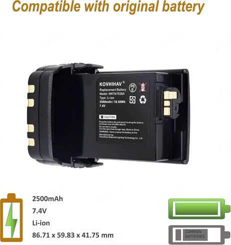 20 Pack APX6000 Radio Battery Compatible with Motorola APX7000 APX8000 PMNN4486A in Saudi Arabia