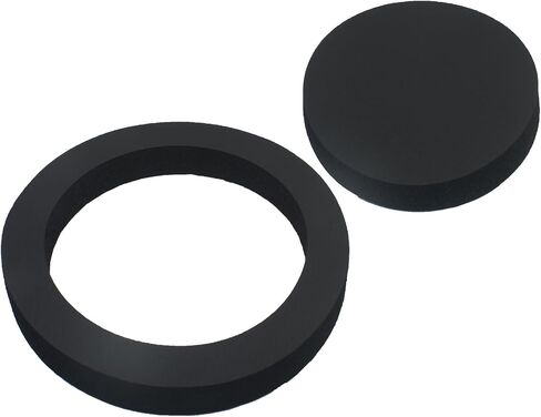 4 PCS Car Door Speaker Bass Blockers Black Universal Self Adhesive Speaker Enhancer for 6" and 6.5" Speaker in Kuwait