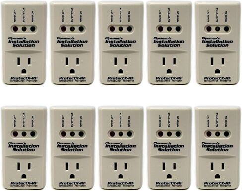 2 Pack Pipeman's Installation Solution Surge Voltage Protector 1800 Watts, White in Kuwait