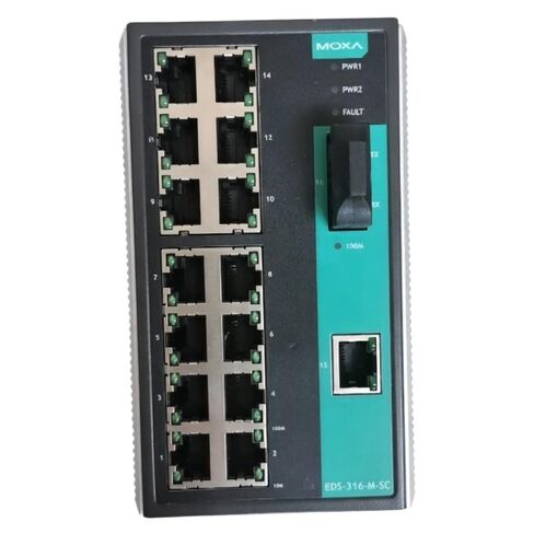 Compatible for Moxa EDS-316-M-SC Industrial Switch in Kuwait