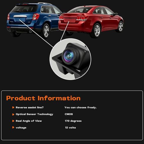 Anpher 95407397 Backup Camera Replacement for GMC Terrain, Chevy Equinox 2010-2017, Chevy Cruze 2011-2016 in Saudi Arabia